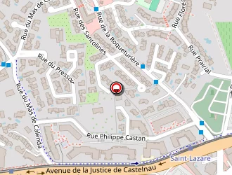 Carte de Pro Rénov à Montpellier