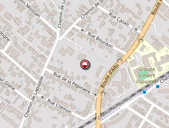 Carte de Institut De Beauté Iris à Toulouse