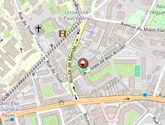 Carte de Bacquart Florent à Montpellier