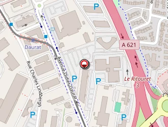 Carte de Carlson Wagonlit Voyages à Blagnac