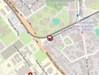 Carte de Clos Sorian à Montpellier