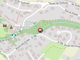 Carte de Baron Anthony à Pin-balma