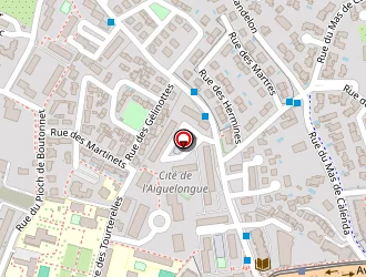 Carte de Mas Gérard à Montpellier