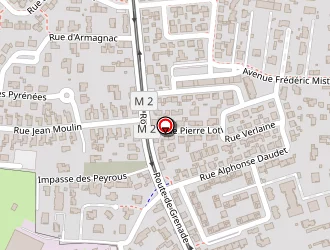 Carte de Umanove à Blagnac