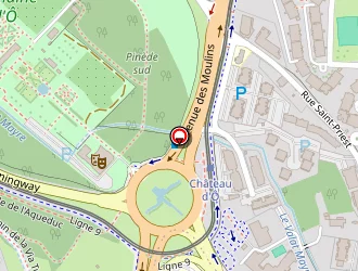 Carte de Cartier Jacques à Montpellier