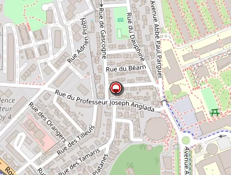 Carte de Montpellier Nat Synchro à Montpellier