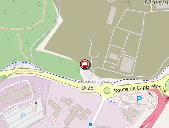 Carte de Loc'mat à Bénesse-maremne