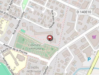 Carte de Stade Municipal à Clermont-l'hérault