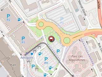 Carte de Relais H à Blagnac