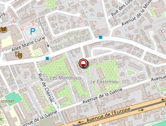 Carte de Internity à Castelnau-le-lez