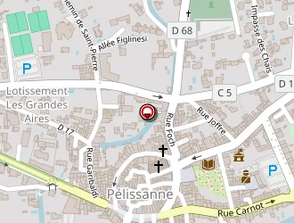 Carte de Alpilles Voyages à Pélissanne