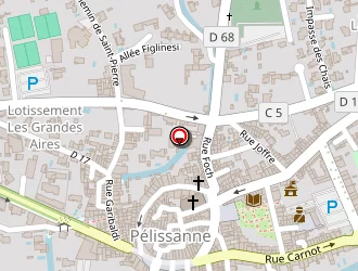 Carte de Gaubert Philippe à Pélissanne