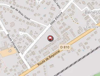 Carte de Richardson à Bénesse-maremne