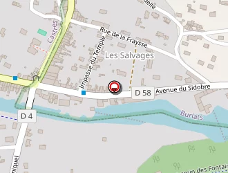 Carte de Hounou Albert à Burlats