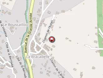 Carte de Posi Tif à Burlats