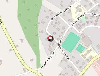 Carte de Lamaison Alain à Samadet