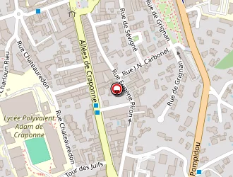 Carte de Sapas à Salon-de-provence