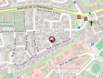 Carte de Intermarché à Saint-martin-de-crau