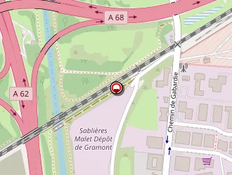 Carte de Mobi Espace à Toulouse