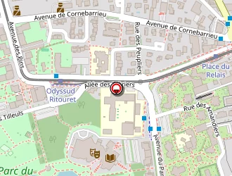 Carte de Universal English à Blagnac