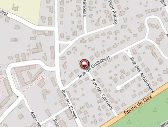 Carte de De Moura à Bénesse-maremne