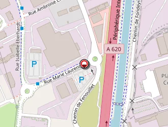 Carte de Delagnes Location Et Services à Toulouse