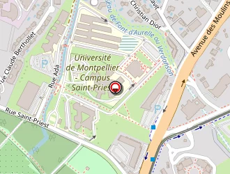 Carte de Euro Fac à Montpellier