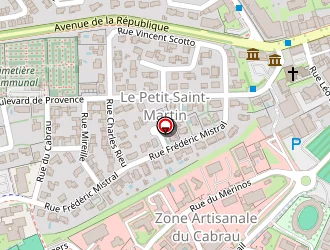 Carte de Foyers Delta-sud à Saint-martin-de-crau