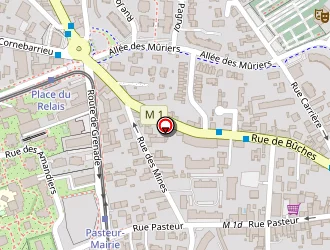 Carte de Valsim Coiffure à Blagnac