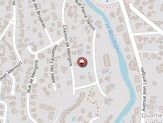 Carte de Le Boudigau à Capbreton