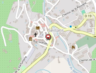 Carte de Brun à Seillans