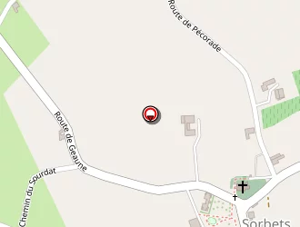 Carte de Bellouard Michel à Sorbets