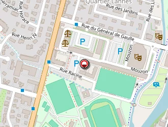 Carte de Orange à Auch