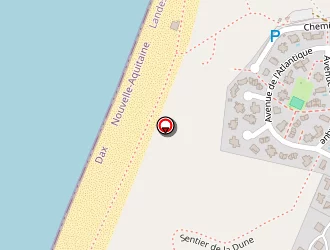 Carte de Poste Secours Vvf à Capbreton