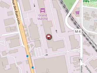 Carte de Intermarché à Toulouse