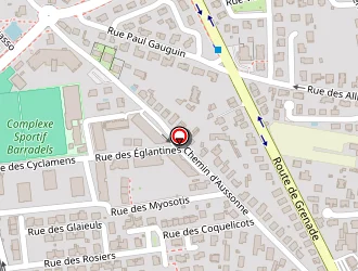 Carte de Comptoir National De Diffusion (cnd) à Blagnac