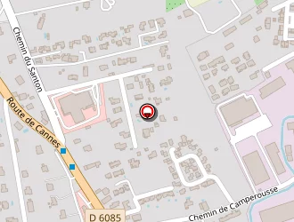 Carte de Auchan Drive à Grasse