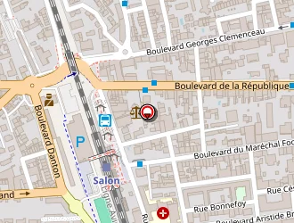 Carte de Fernandez Hervé à Salon-de-provence