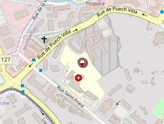 Carte de Campus Gestion à Montpellier