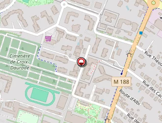 Carte de Gadille à Toulouse