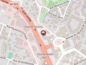 Carte de Aérotec à Blagnac