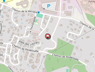 Carte de Chalet Douc'heure à Valbonne