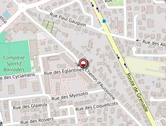 Carte de 3trai à Blagnac