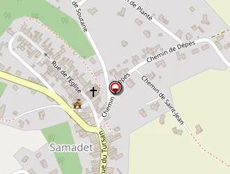 Carte de Association Locale D'aide A Domicile (a.d.m.r) à Samadet