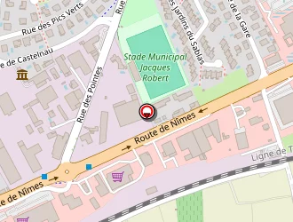 Carte de Gervais Matériaux à Crès (le)