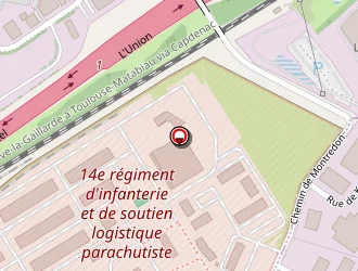 Carte de Montredon Automobiles à Union (l')