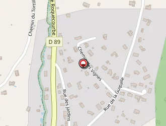 Carte de Cazzaro André à Burlats