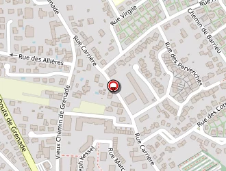 Carte de De Baglion à Blagnac