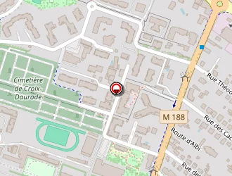 Carte de L'eclair Immobilier à Toulouse