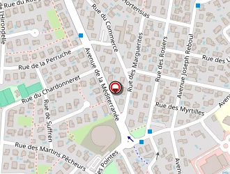 Carte de 3 Etoiles à Crès (le)